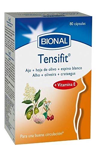 Tensifit Xtra (Ajo,Olivo y Espino Blanco) 80 cápsulas de Bional