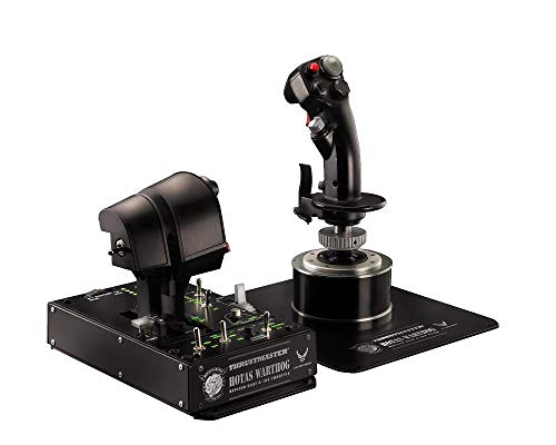 Thrustmaster HOTAS WARTHOG - PC - Joystick + Mando de potencia réplica HOTAS (Hands On Throttle And Stick) del avión de combate U.S. Air Force A-10C