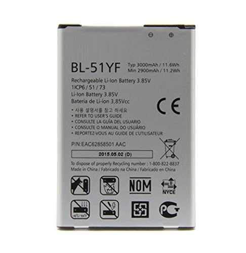 Todobarato24h Bateria Compatible LG G4 (H815/ H818), G4 Stylus BL-51YF 3000 mah