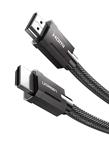 UGREEN Cable HDMI 2.1 4K HDR 120GHZ, Cable HDMI Alta Velocidad con Ethernet, 48Gbps, 8K@60Hz, eARC, 7860x4320P Ultra HD, HDCP 2.2, 3D para PS4 Pro/ PS4/ PS3/ PC/Xbox One/Samsung OLED TV (1 Metro) UGREEN Cable HDMI 2.1 4K HDR 120GHZ, Cable HDMI Alta Velocidad con Ethernet, 48Gbps, 8K@60Hz, eARC, 7860x4320P Ultra HD, HDCP 2.2, 3D para PS4 Pro/ PS4/ PS3/ PC/Xbox One/Samsung OLED TV (1 Metro)