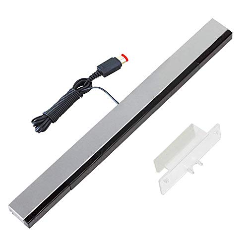 YiYunTE Sensor Bar para Wii Barra de Sensores con Cable para Juegos Barra Sensora de Movimiento Rayos Infrarrojos con Puerto USB Compatible con Wii y Wii U YiYunTE Sensor Bar para Wii Barra de Sensores con Cable para Juegos Barra Sensora de Movimiento Rayos Infrarrojos con Puerto USB Compatible con Wii y Wii U
