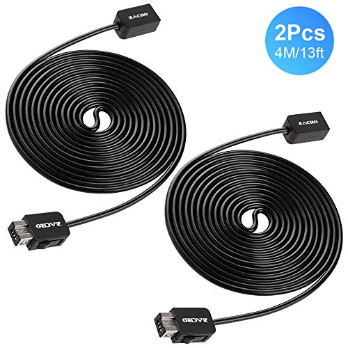 Zacro 2 Pcs Cables de 4M/13ft para Super Nintendo SNES Mini/NES Classic Edition Extensibles para SNES Classic 2017 & NES Classsic Mini 2016, Wii/Wii U Consola