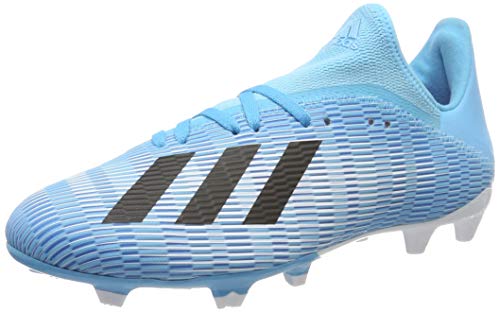adidas X 19.3 FG, Zapatillas de Fútbol para Hombre, Azul (Bright Cyan/Core Black/Shock Pink Bright Cyan/Core Black/Shock Pink), 43 1/3 EU