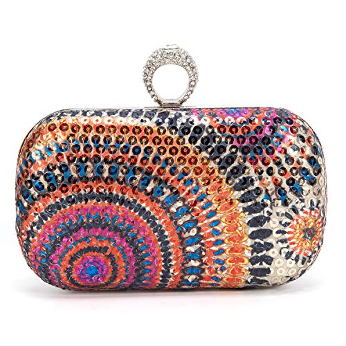 BAIGIO Bolso Fiesta Mujer Lentejuelas, Clutch Bolso de Noche Boda Cartera de Mano Cadena para Ceremonia Novia, Colores BAIGIO Bolso Fiesta Mujer Lentejuelas, Clutch Bolso de Noche Boda Cartera de Mano Cadena para Ceremonia Novia, Colores