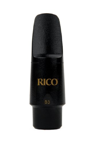 Boquilla de graftonita Rico para saxo soprano, B3.