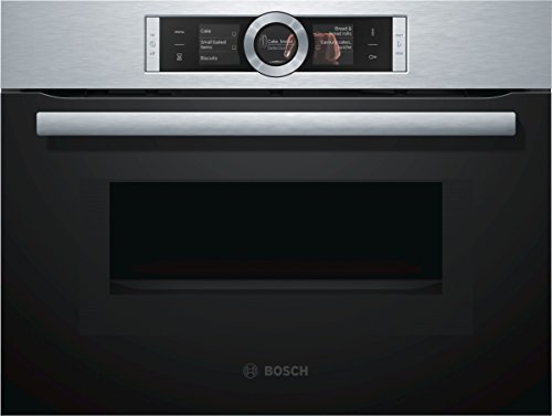 Bosch serie 8 - Horno compacto con microondas cmg6764b1 inoxidable