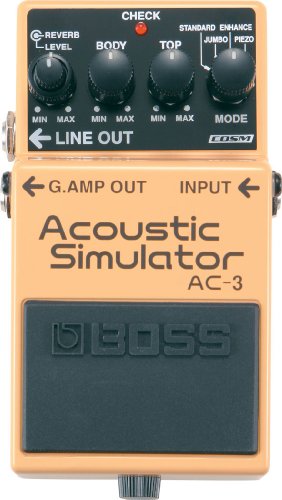BOSS AC-3 Acoustic Simulator Effects Pedal