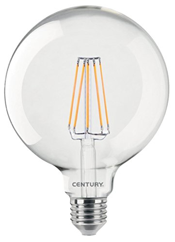 Century ing125 – 102727 Incanto globo LED, casquillo E27, 10 W, 2700 K, 1500 lm, aluminio, neutro