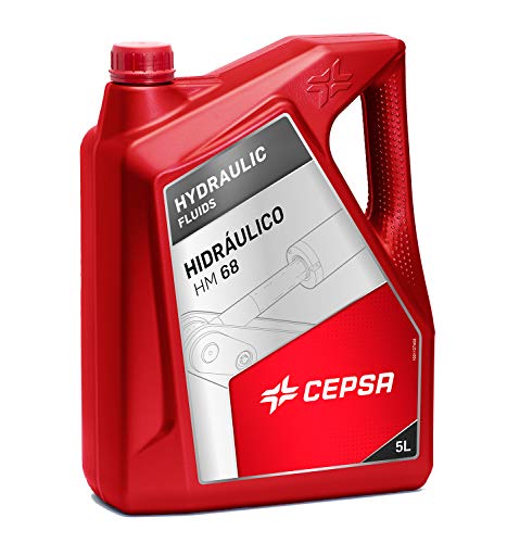 CEPSA Aceite Mineral para Sistemas hidráulicos 640413072, 5 litros CEPSA Aceite Mineral para Sistemas hidráulicos 640413072, 5 litros