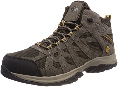 Columbia Canyon Point Mid, Zapatos Impermeables de Senderismo para Hombre, Marrón (Cordovan, Dark Banana 231), 42 EU