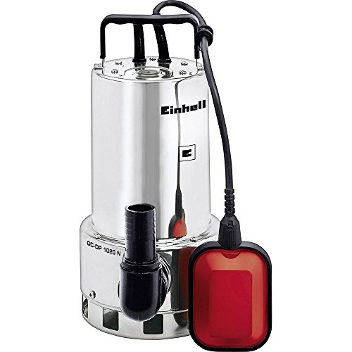 Einhell - GH-DP 1020 N - Bomba de aguas sucias (1000W, capacidad de 18.000l/h, profundidad max. de 5m, conexión de manguera 47.8mm) (ref. 4170773) Einhell - GH-DP 1020 N - Bomba de aguas sucias (1000W, capacidad de 18.000l/h, profundidad max. de 5m, conexión de manguera 47.8mm) (ref. 4170773)