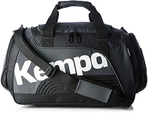 Kempa SPORTLINE - Bolsa de Deportes (90 L), Color Negro, Gris y Blanco