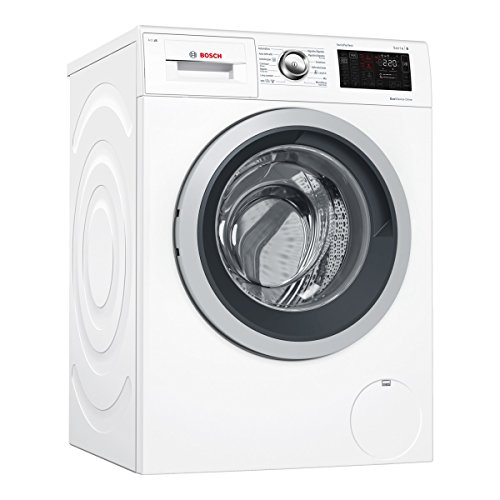 Lavadora carga frontal - Bosch WAT28669ES, 9 kg, Pausa+Carga, VarioDrum, EcoSilence, A+++, Blanco