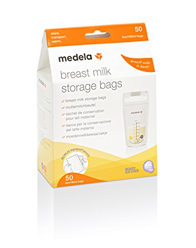 Medela 80411 - Bolsas de almacenamiento para conservar y congelar leche materna Medela, 50 unidades Medela 80411 - Bolsas de almacenamiento para conservar y congelar leche materna Medela, 50 unidades