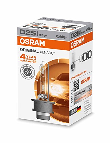 OSRAM 66240 XENARC ORIGINAL - Lámpara de xenón, D2S HID, calidad de equipamiento original OEM, 1 unidad OSRAM 66240 XENARC ORIGINAL - Lámpara de xenón, D2S HID, calidad de equipamiento original OEM, 1 unidad