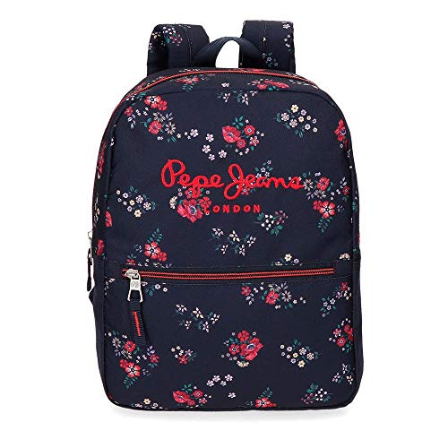 Pepe Jeans Daniela Mochila de Paseo, Multicolor, 32 cm