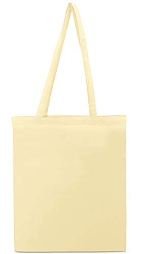 Siglo XXI 10 x Bolsa algodón Natural 41 x 37 cm. Asas largas Siglo XXI 10 x Bolsa algodón Natural 41 x 37 cm. Asas largas