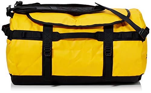 The North Face Base Camp Duffel Bolsa de Deporte, Unisex Adulto, Dorado (Summit Gold/TNF Black), M