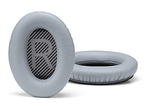 Almohadillas de Recambio para los Auriculares Bose Quiet Comfort 35 (QC35, Gris)