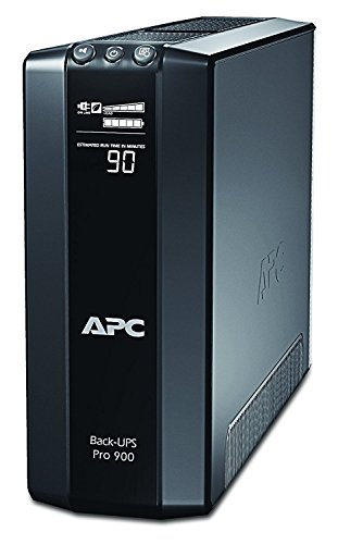 APC BR900G-GR Back-UPS PRO - Sistema de alimentación ininterrumpida SAI 900VA (5 tomas "Schuko", AVR, USB, software de apagado)