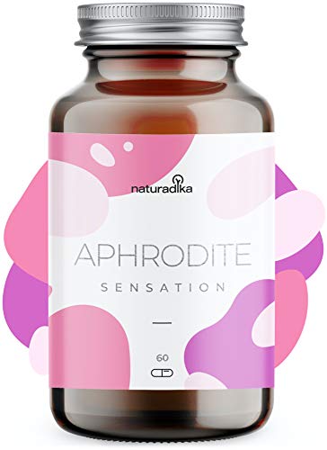 Aphrodite Sensation - Íntima Satisfacción - Estimulante y Energizante - Complemento nutricional con Sensoril ® (Ashwaganda), Azafrán, Tribulus Terrestris y Maca Andina