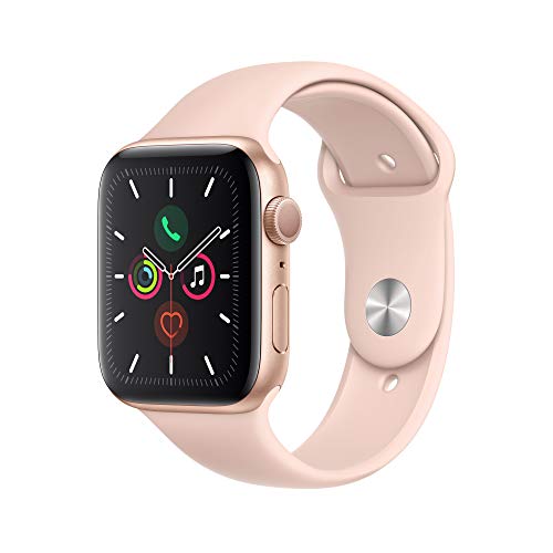 Apple Watch Series 5 (GPS, 44 mm) Aluminio en Gris Espacial - Correa Deportiva Negro