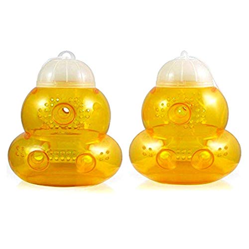 ASPECTEK Trampa para Avispas Trampa para Avispón, Abeja y Avispa Abejorro. 2 Unidades (Trampa de Abeja) ASPECTEK Trampa para Avispas Trampa para Avispón, Abeja y Avispa Abejorro. 2 Unidades (Trampa de Abeja)