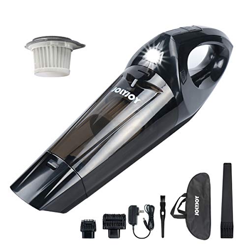 Aspiradora de Mano, Aspiradora Inalámbrica con Alta Potencia 100W - 6000Pa & Carga Recargable, Mini Aspiradora Portátil Ligero, Filtro de Acero Inoxidable Duradero para Limpieza del Hogar Automóvil Aspiradora de Mano, Aspiradora Inalámbrica con Alta Potencia 100W - 6000Pa & Carga Recargable, Mini Aspiradora Portátil Ligero, Filtro de Acero Inoxidable Duradero para Limpieza del Hogar Automóvil