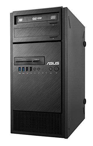 ASUS ESC500 G4 - M7B - Ordenador de sobremesa (Intel Xeon E3-1230 V6, 2 x 8 GB RAM, 1 TB HDD, 256 GB SSD, Nvidia Quadpro P4000), Negro