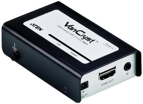 ATEN VE810 - Cable alargador HDMI con Control por Infrarrojos, Color Negro