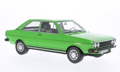 Audi 80 GT, verde claro , 1973, Modelo de Auto, modello completo, BoS-Modelos 1:18