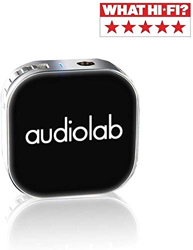 Audiolab Wireless Headphone Amplifier DAC 32 bit /382 kHz HiFi Audio Bluetooth Headphone Amp, Support APTX, Wireless Charge