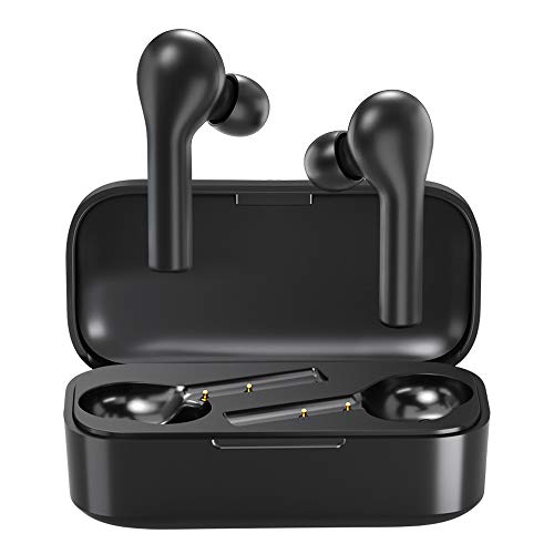 Auriculares Bluetooth con Modo de Juego, HOMSCAM Impermeable Auriculares Inalámbricos Bluetooth 5.0 QCY HiFi Mini Twins Estéreo In-Ear Bluetooth con Caja de Carga Auriculares Bluetooth con Modo de Juego, HOMSCAM Impermeable Auriculares Inalámbricos Bluetooth 5.0 QCY HiFi Mini Twins Estéreo In-Ear Bluetooth con Caja de Carga