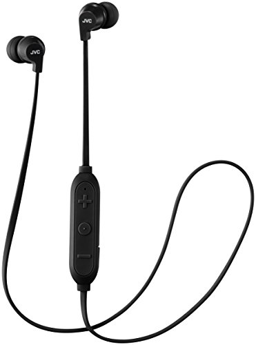 Auriculares JVC HA-FX21BT-BE Bluetooth, Resistentes a Salpicaduras IPX2 (Negro), Talla Única
