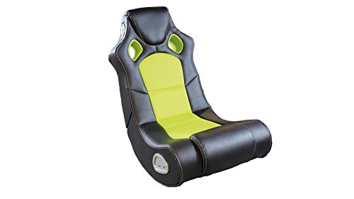 Avanti Trendstore – Sillón Estimada Nero de Lemon en Piel sintética con Altavoces Surround y subwoofer Aprox. 56 x 98 x 82 cm Avanti Trendstore – Sillón Estimada Nero de Lemon en Piel sintética con Altavoces Surround y subwoofer Aprox. 56 x 98 x 82 cm