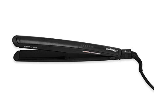 BaByliss ST327E - Plancha de pelo profesional, con recubrimiento Diamond Ceramic, 6 ajustes de temperatura de 140° C a 235° C, iónica, para cabello seco y húmedo BaByliss ST327E - Plancha de pelo profesional, con recubrimiento Diamond Ceramic, 6 ajustes de temperatura de 140° C a 235° C, iónica, para cabello seco y húmedo