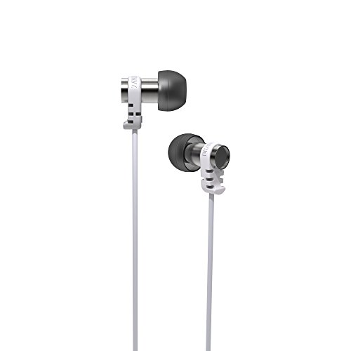 Brainwavz Omega - Auriculares de botón, cancelación de ruido, estéreo, con control remoto y micrófono para Apple iPhone y Android