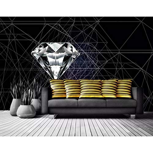 Cafetería Mural de papel tapiz 3d grande personalizado Europeo individualidad nostálgica retro apartamento individual contratado decoración moderna de la pared del fondo del diamante negro-2 Cafetería Mural de papel tapiz 3d grande personalizado Europeo individualidad nostálgica retro apartamento individual contratado decoración moderna de la pared del fondo del diamante negro-2