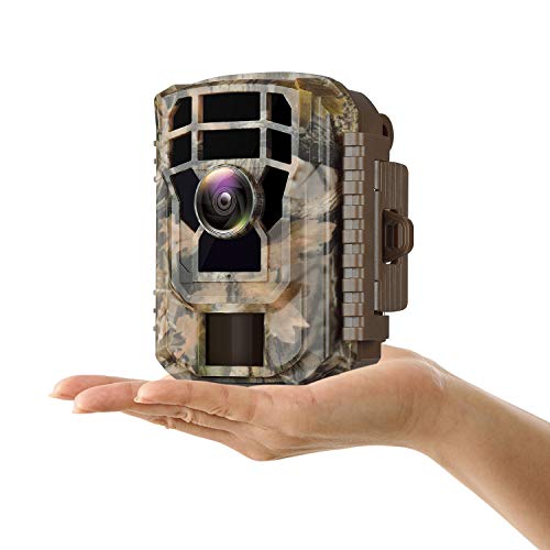 Campark Mini Cámara de Caza 1080P HD Cámara de Vigilància Nocturna Trail Cámara 120 ° Gran Angular con Detección de Acción LED de Brillo, Lapso de Tiempo,Diseño Impermeable IP56,12MP Cámara Campark Mini Cámara de Caza 1080P HD Cámara de Vigilància Nocturna Trail Cámara 120 ° Gran Angular con Detección de Acción LED de Brillo, Lapso de Tiempo,Diseño Impermeable IP56,12MP Cámara