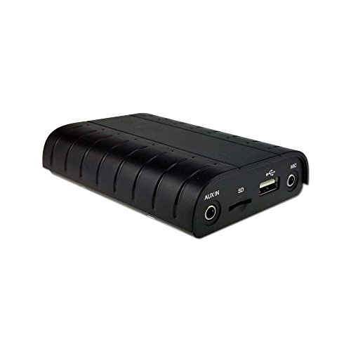 DJC Bluetooth A2DP Manos Libres USB SD AUX Adaptador de Coche Kit para Audi, A4, A5, A6, Q7, MMI2G Alto/Básico