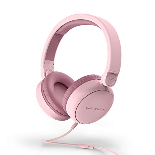 Energy Sistem Headphones Style 1 Talk Pure Pink (Over-Ear, 180º Foldable, Detachable Cable Audio-In) Energy Sistem Headphones Style 1 Talk Pure Pink (Over-Ear, 180º Foldable, Detachable Cable Audio-In)