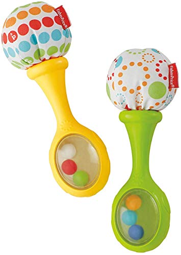 Fisher-Price - Maracas musicales - juguetes bebe - (Mattel BLT33) Fisher-Price - Maracas musicales - juguetes bebe - (Mattel BLT33)