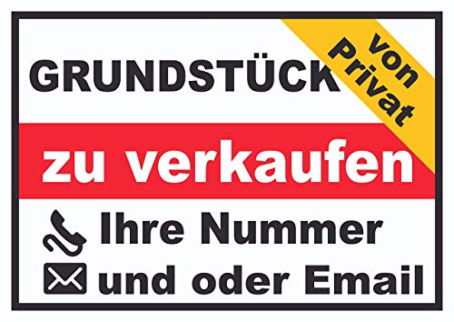 HB_Druck Parcela Verkaufsschild de Privado Signo De - A0 (841x1189mm) HB_Druck Parcela Verkaufsschild de Privado Signo De - A0 (841x1189mm)