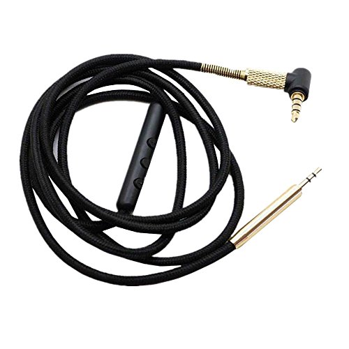 Hensych® Cable de audio de repuesto para Bose QC25 QC35 / Bose OE2 OE2i AE2 AE2i auriculares actualizados