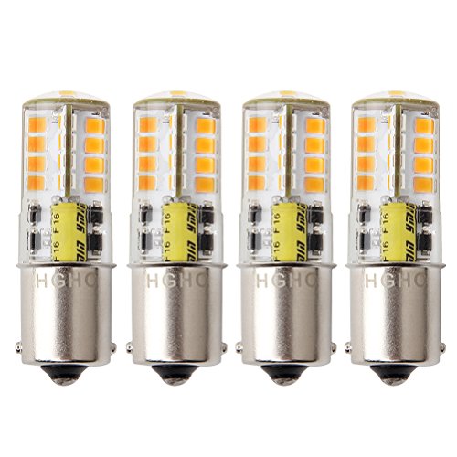 HRYSPN 1156 Ba15s P21 led Bombilla 12V 5W, cálido blanco 3000k, para barco, RV, automóvil, Iluminación del paisaje, 4unidades. HRYSPN 1156 Ba15s P21 led Bombilla 12V 5W, cálido blanco 3000k, para barco, RV, automóvil, Iluminación del paisaje, 4unidades.