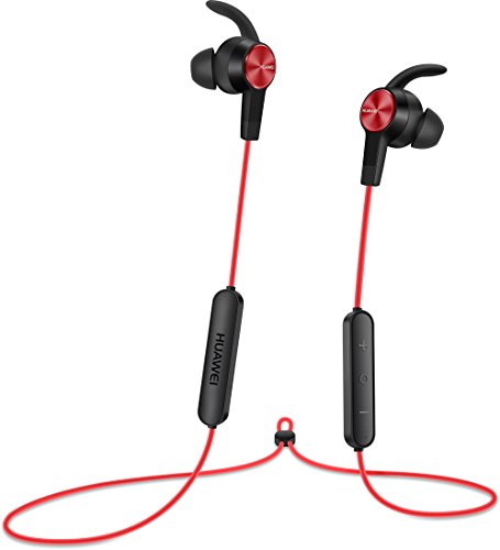 HUAWEI AM61 - Auriculares (Bluetooth, microfono y Boton de Control) Color Rojo