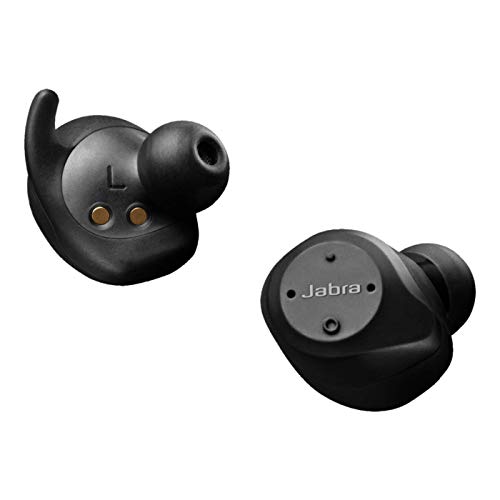 Jabra Elite Sport auriculares estéreo totalmente inalámbricos con Bluetooth, para deporte, negro