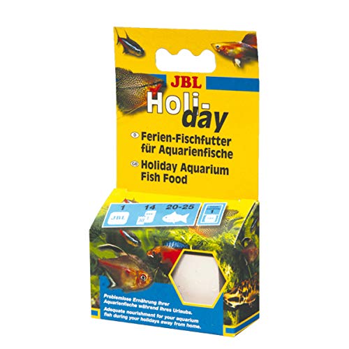 JBL 40310 – Alimento para Todos los Tipos de Peces de Acuario, Bloque de Comida para Las Vacaciones JBL 40310 – Alimento para Todos los Tipos de Peces de Acuario, Bloque de Comida para Las Vacaciones