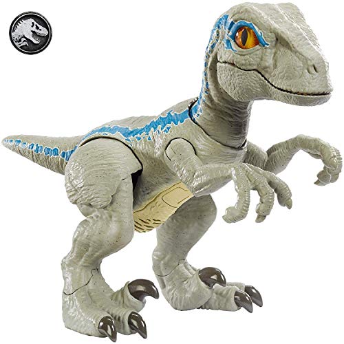 Jurassic World Baby Blue Dino Velociraptor, Dinosaurio de juguete (Mattel GFD40) , color/modelo surtido Jurassic World Baby Blue Dino Velociraptor, Dinosaurio de juguete (Mattel GFD40) , color/modelo surtido