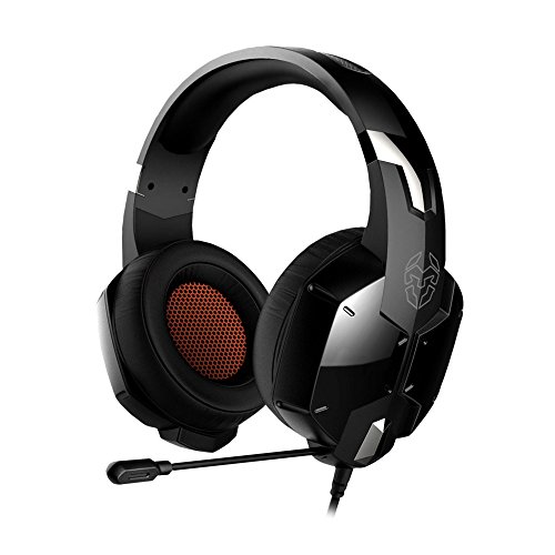 Krom KOPA - NXKROMKPST - Auriculares Micro Gaming Pro ESTÉREO, Color Negro